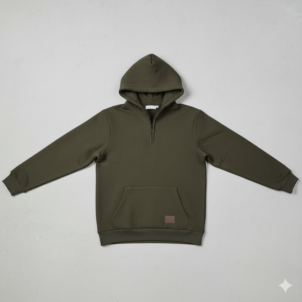 Herren Hoodie mit Reißverschluss | Warm & Bequem | Winter