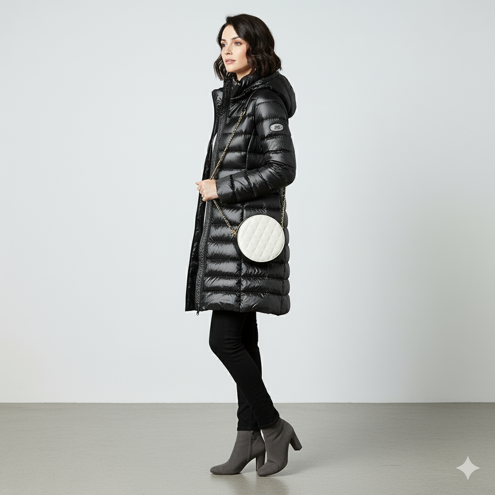 Damen Daunenjacke mit Kapuze | Leicht & Warm | Winter