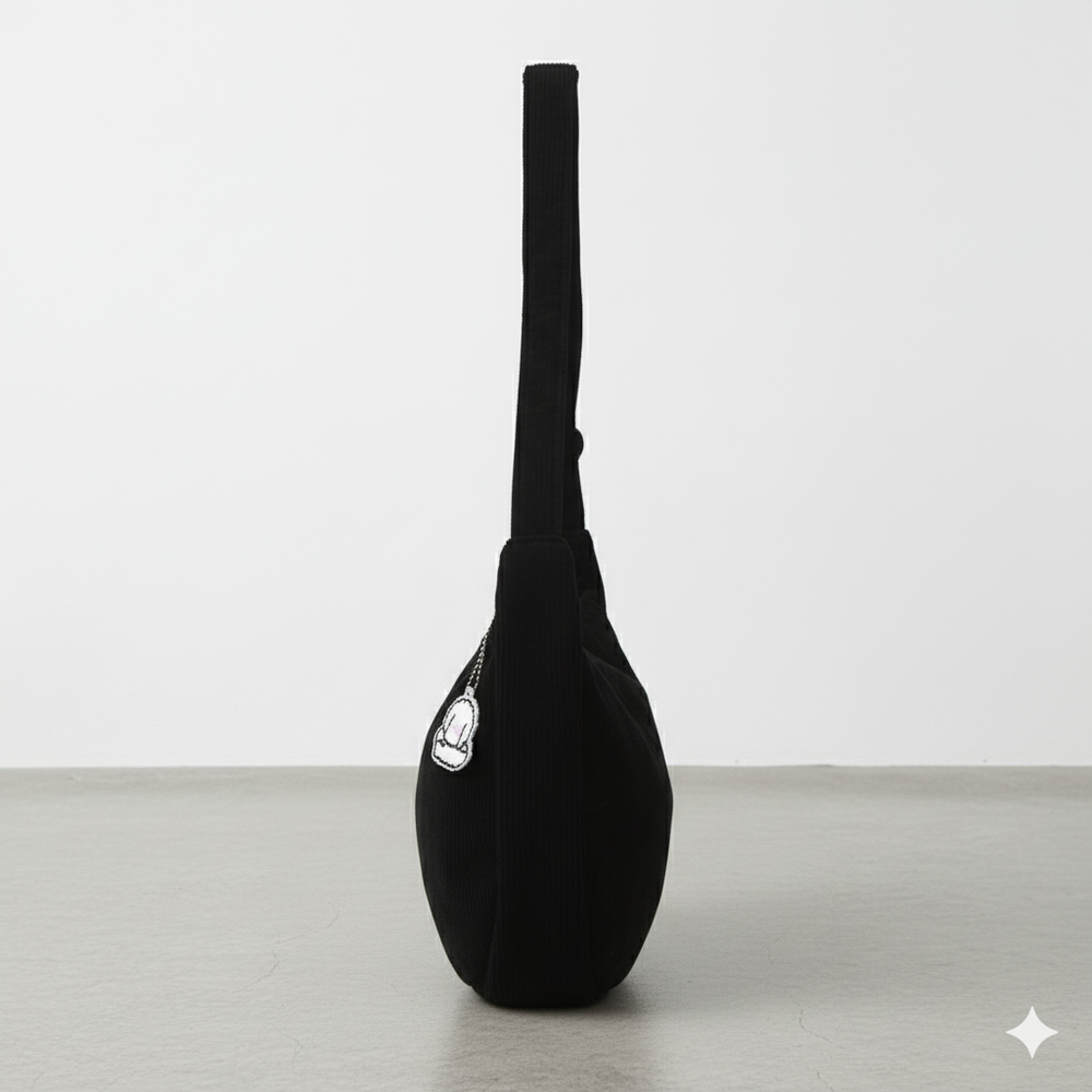 Lässige Damen Umhängetasche aus Cord | Leicht & Bequem