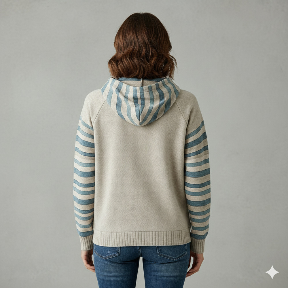 Weicher Damen Hoodie mit Tierprint