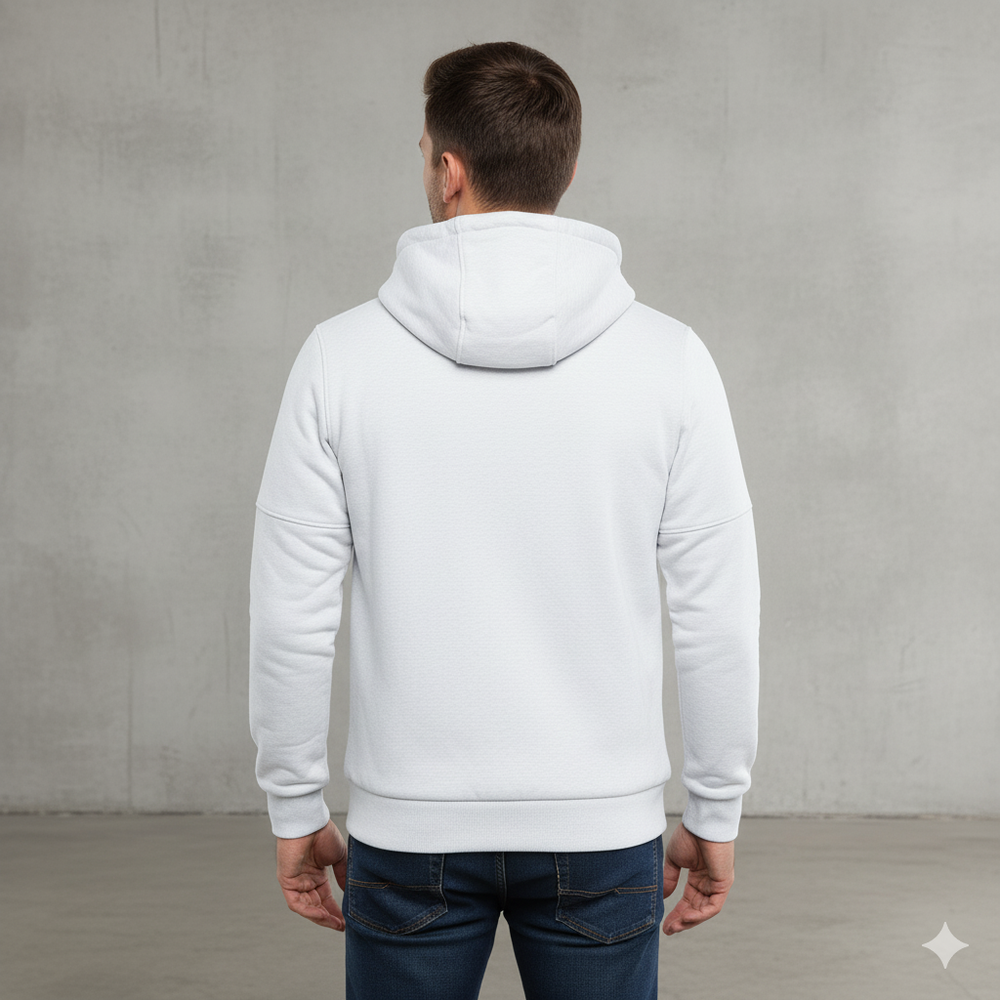 Fleecejacke für Herren mit Kapuze | Warm & Bequem | Herbst