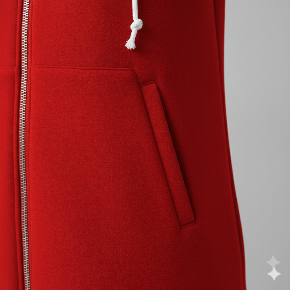 Damen Sweatjacke mit Kapuze & Reißverschluss | Herbst/Winter