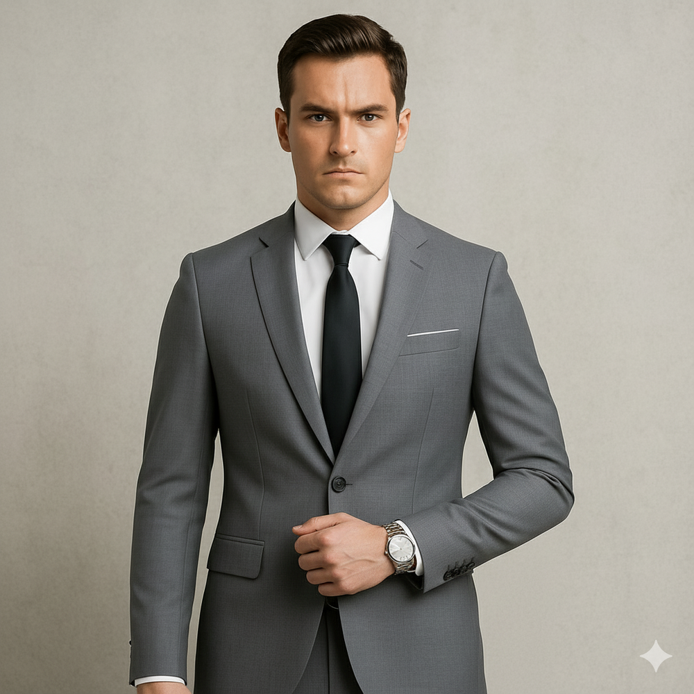 Herren Anzug 3-teilig | Slim Fit Business & Elegant