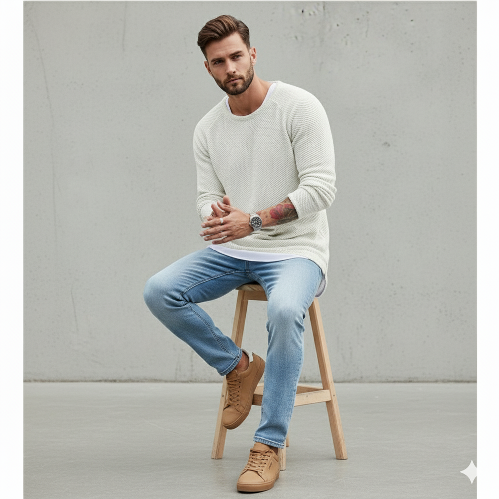 Lässiger Herren Sweater | Bequem & Stylisch | Freizeit