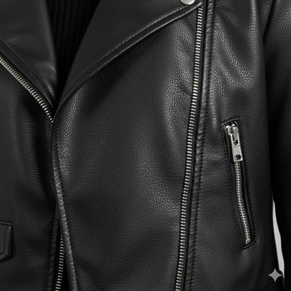 Damen Bikerjacke aus Veganleder | Kurz & Modern | Herbst