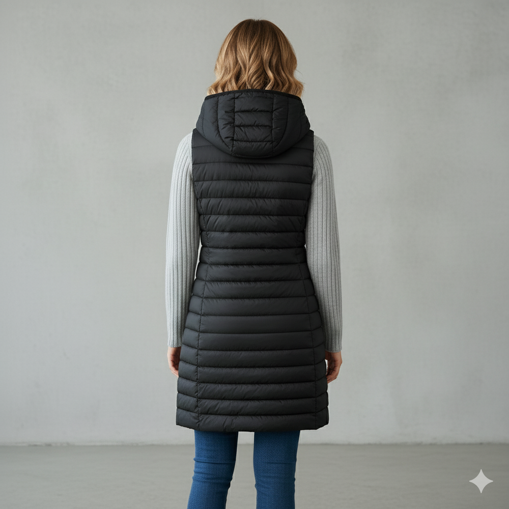 Damenweste mit Kapuze | Leicht & Warm für Herbst/Winter