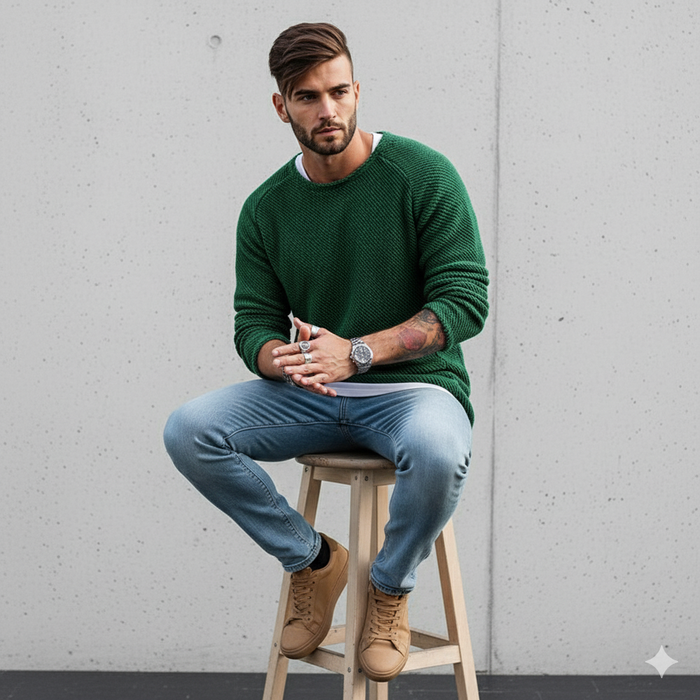 Lässiger Herren Sweater | Bequem & Stylisch | Freizeit
