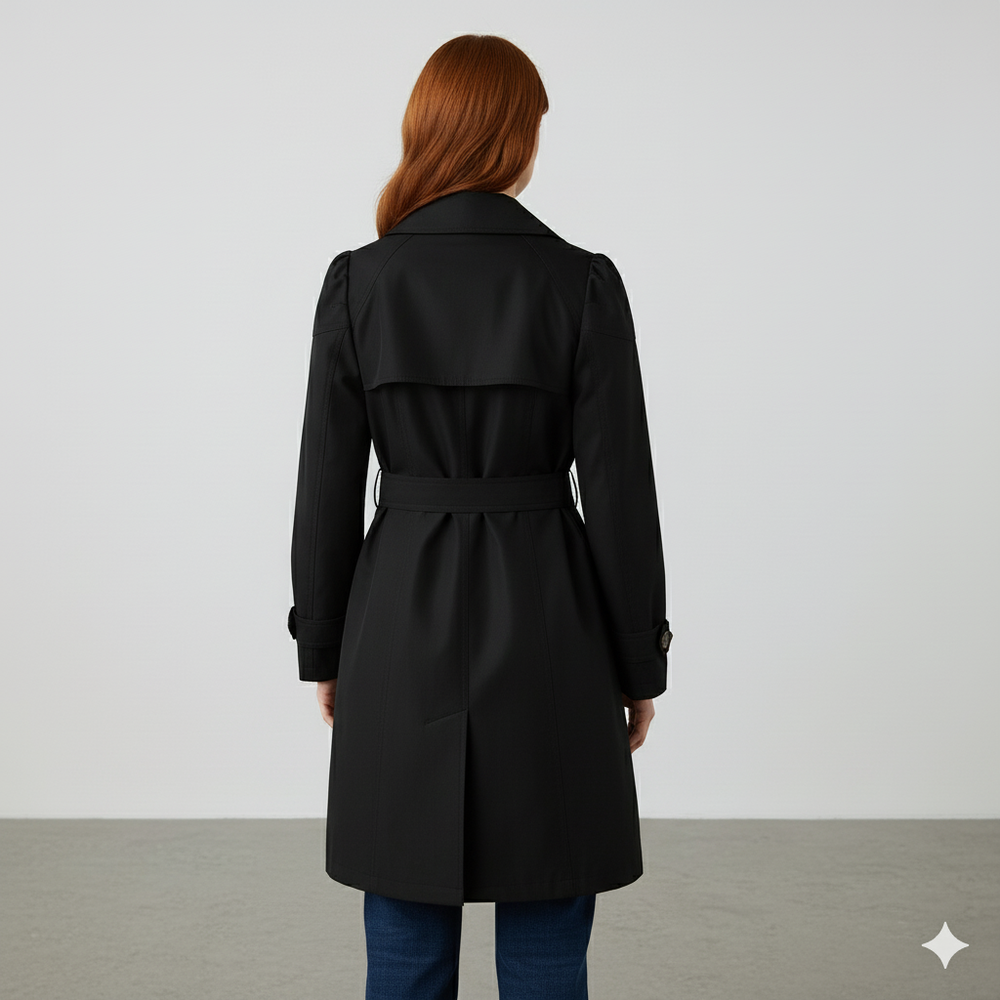 Damen Trenchcoat mit schmalem Schnitt | Mittellang & Elegant