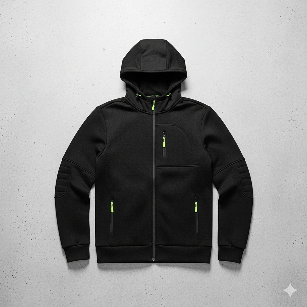 Fleecejacke für Herren mit Kapuze | Warm & Bequem | Herbst