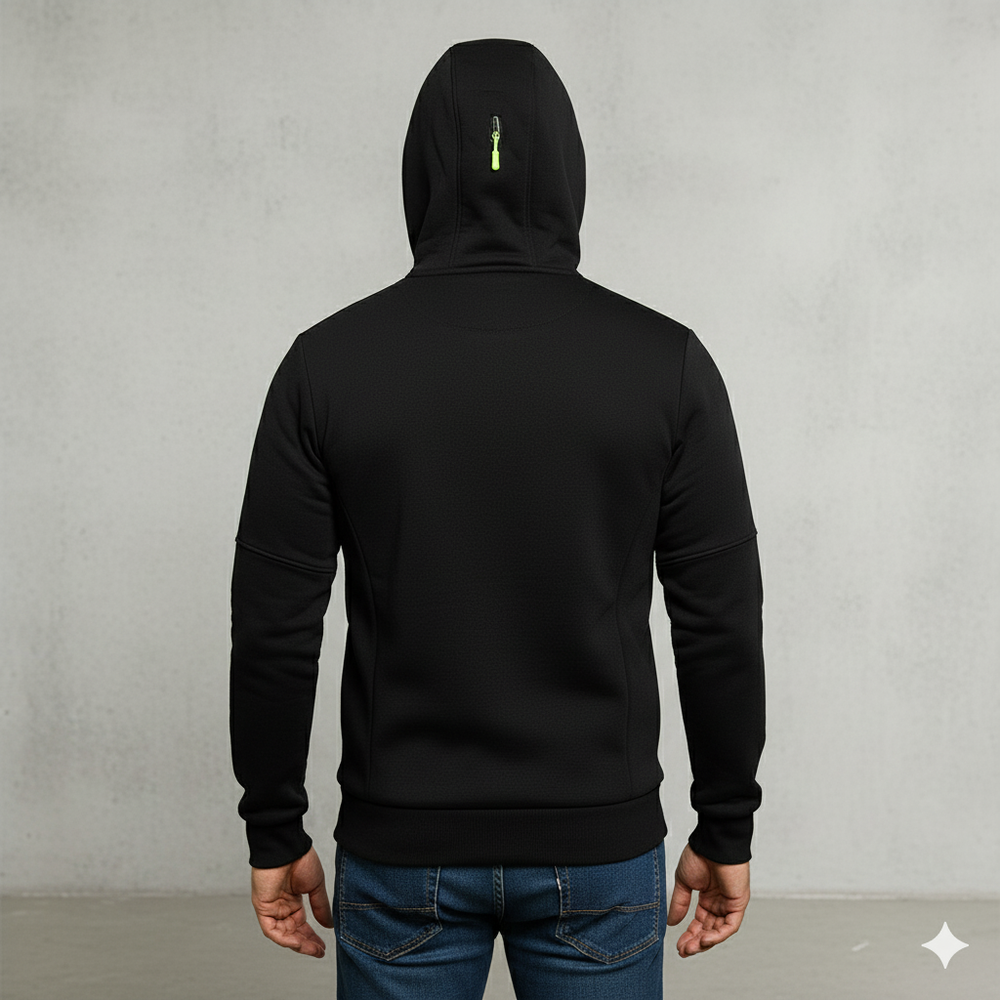 Fleecejacke für Herren mit Kapuze | Warm & Bequem | Herbst