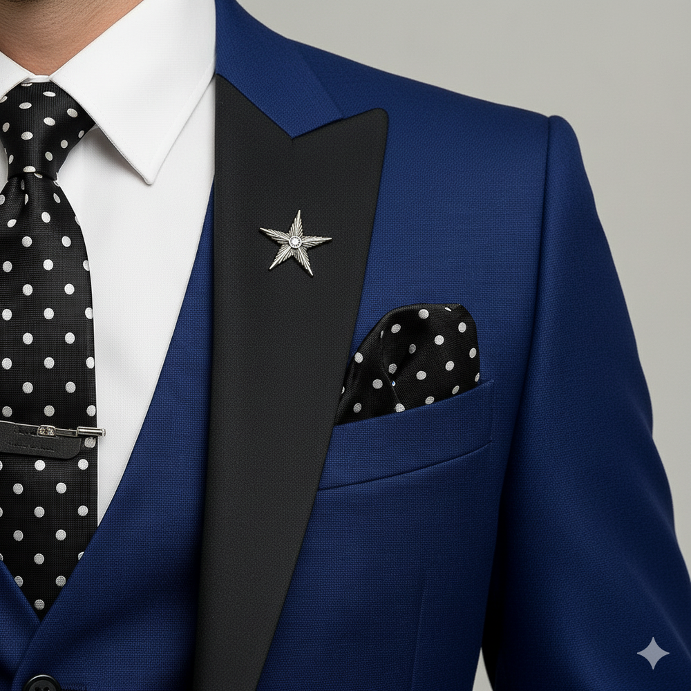 Herren 3-teiliger Anzug Slim Fit | Business Hochzeit Smoking