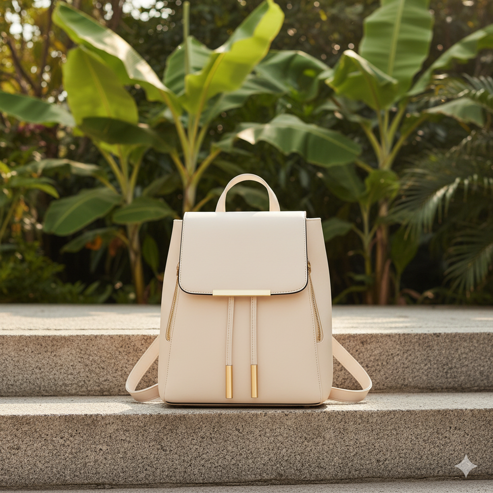 Damen Rucksack aus Kunstleder | Elegant & Praktisch