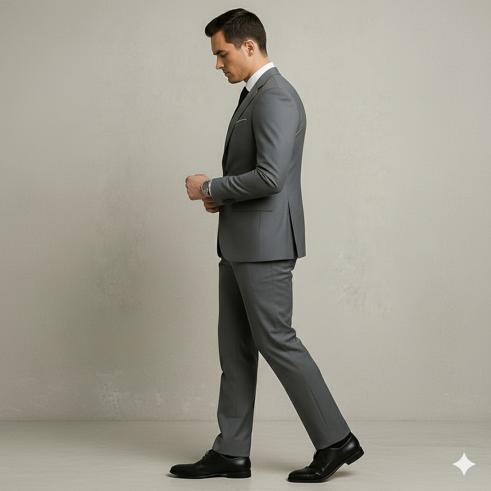 Herren Anzug 3-teilig | Slim Fit Business & Elegant