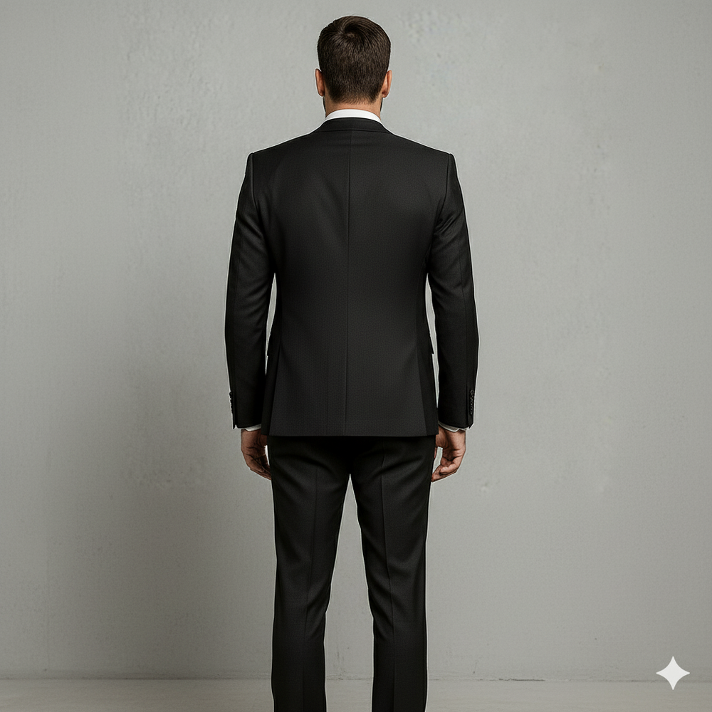 Herren 3-teiliger Anzug Slim Fit | Business Hochzeit Smoking