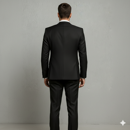 Herren 3-teiliger Anzug Slim Fit | Business Hochzeit Smoking