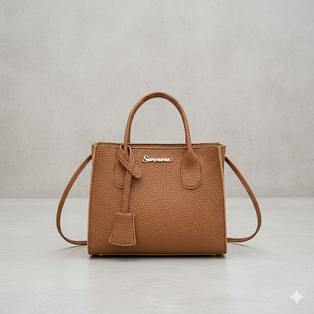 Damen Umhängetasche aus Kunstleder | Klein & Elegant