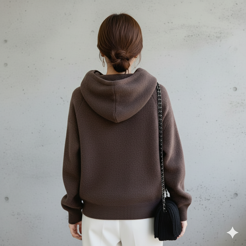 Weicher Damen Kapuzenpullover