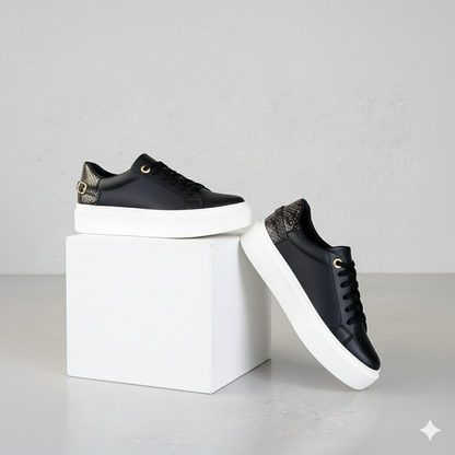 Damen Sneaker mit Plateau Sohle | Elegant & Bequem