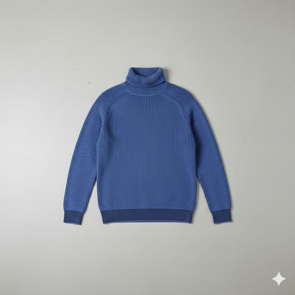 Herren Strickpullover mit Rollkragen | Warm & Elegant | Winter