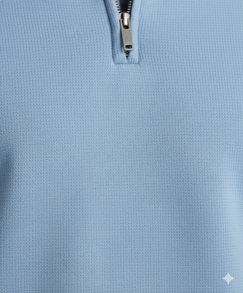 Lässiger Herrenpullover mit Reverskragen | Bequem | Freizeit