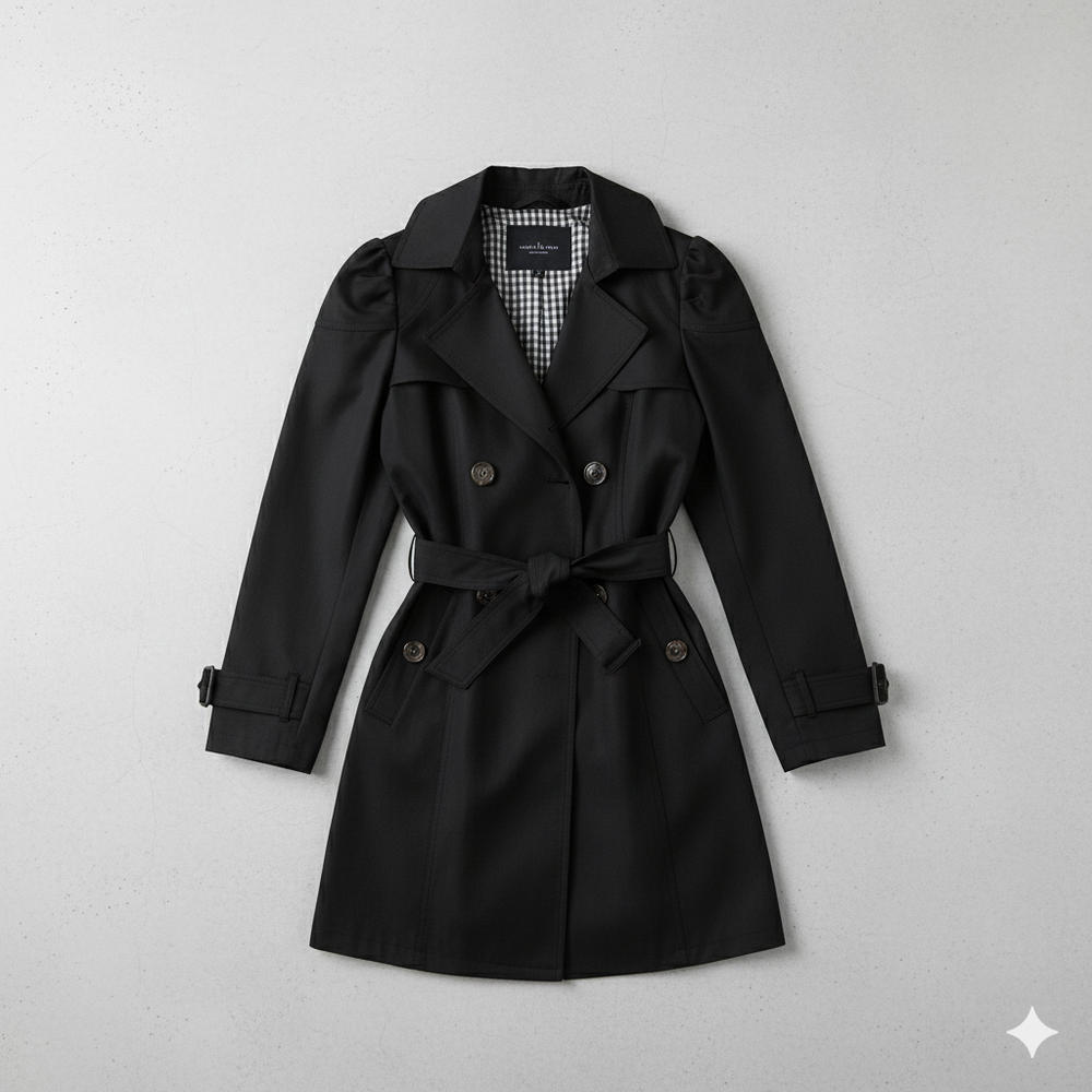 Damen Trenchcoat mit schmalem Schnitt | Mittellang & Elegant