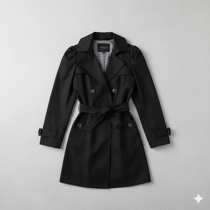 Damen Trenchcoat mit schmalem Schnitt | Mittellang & Elegant