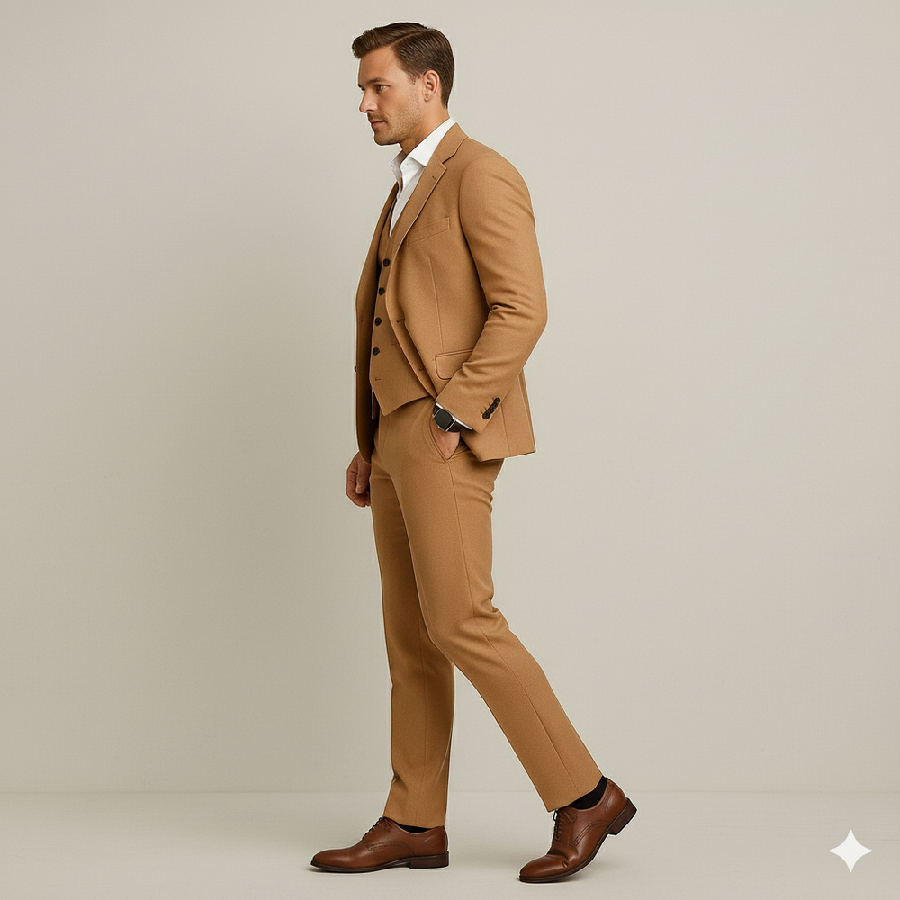 Leichter Herrenanzug aus Leinen | Herbst & Business