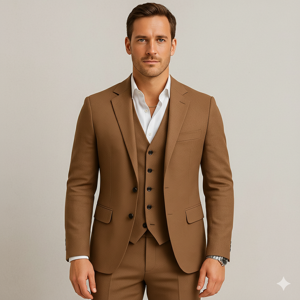 Leichter Herrenanzug aus Leinen | Herbst & Business