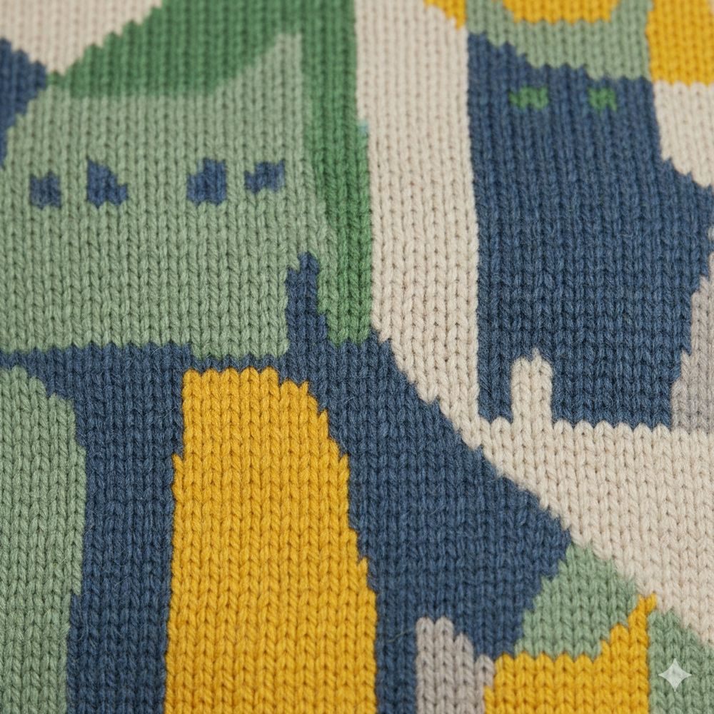 Moderner Herrenpullover mit Print | Lässig & Stylisch | Herbst/Winter