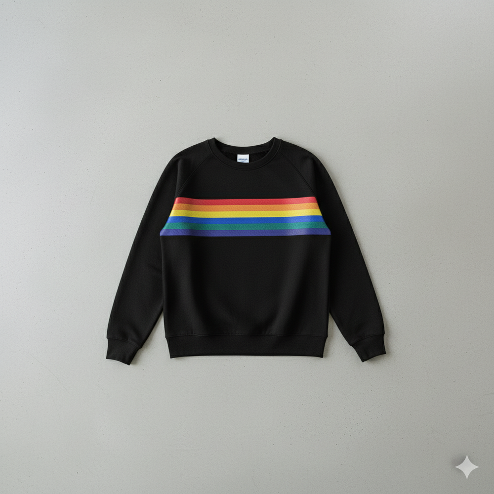 Damen Pullover mit Rundhalsausschnitt | Gestreift & Freizeit