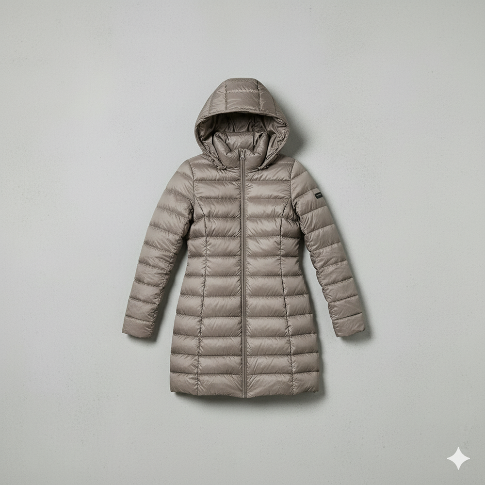 Damen Daunenjacke mit Kapuze | Leicht & Warm | Winter