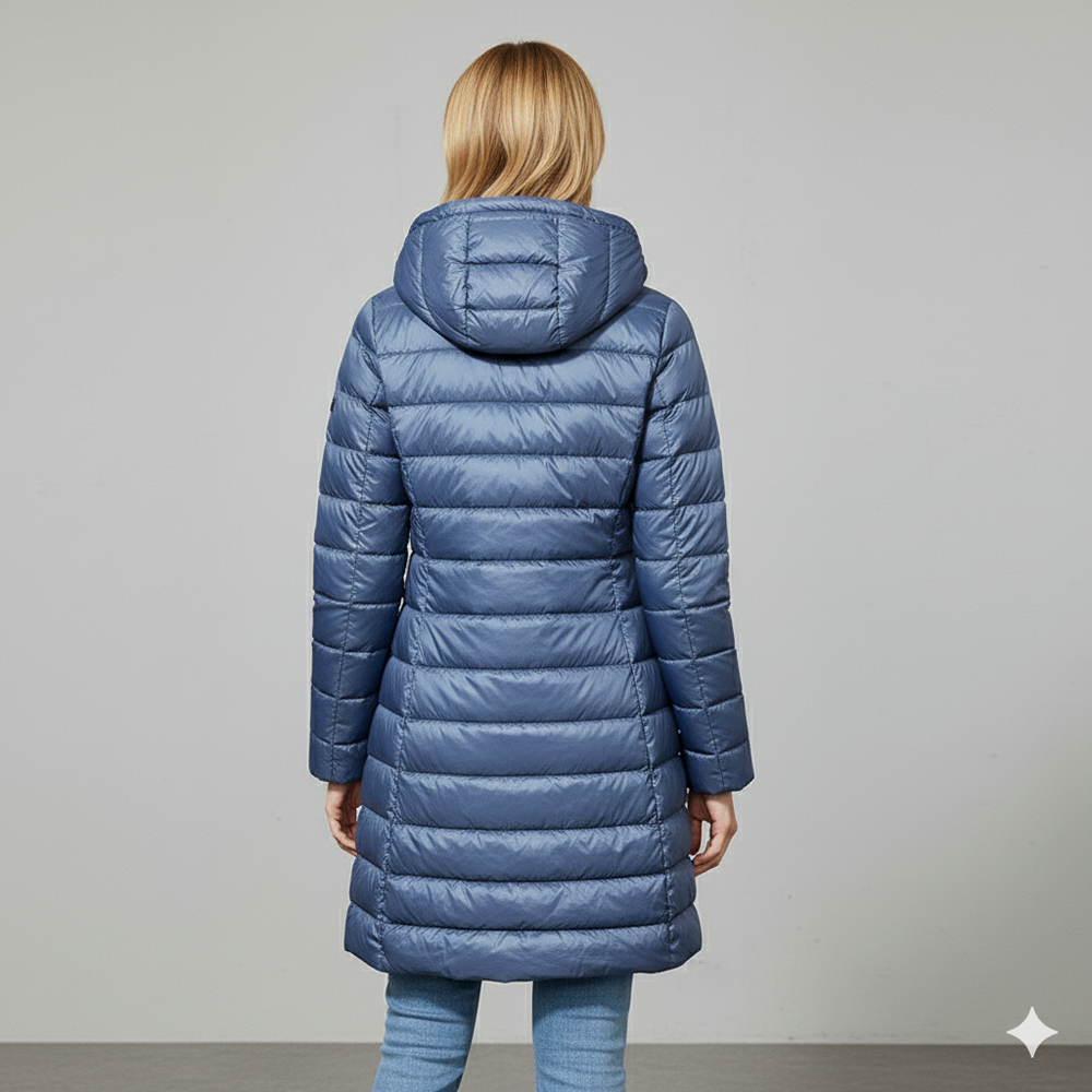 Damen Daunenjacke mit Kapuze | Leicht & Warm | Winter