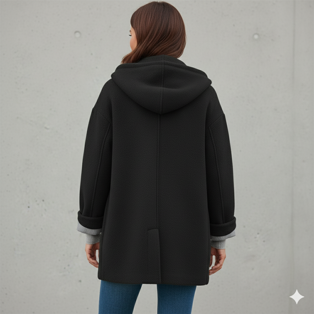 Warmer Damen Mantel aus Teddyfleece | Kuschelig & Elegant für Winter