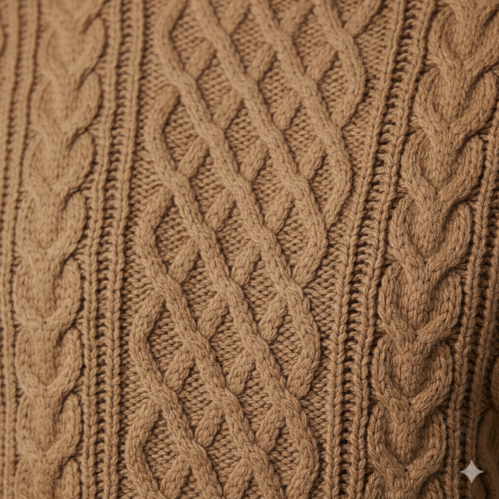 Herren Strickpullover mit Strukturmuster | Modern & Warm | Winter