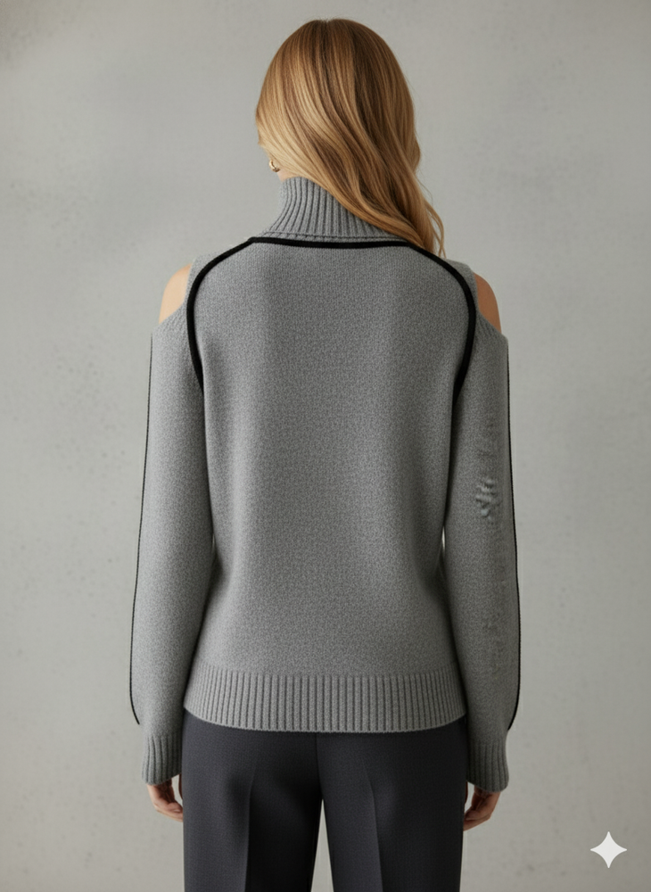 Damenpullover mit Stehkragen | Locker & Modern für Herbst/Winter