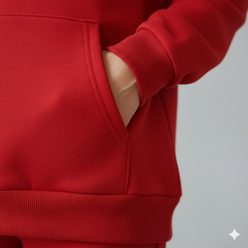 Warmer Damen Hoodie Zweiteiler | Bequem für Herbst & Winter