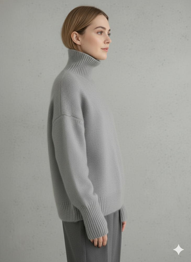 Kuscheliger Damen Rollkragenpullover | Herbst Winter