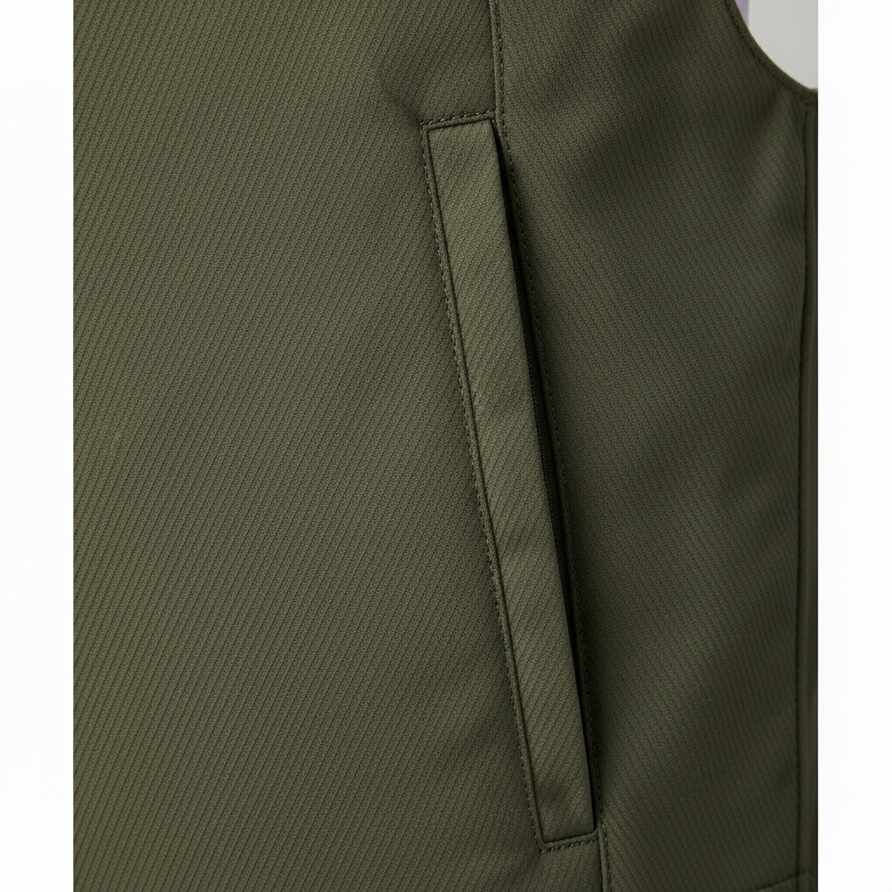 Herren Outdoor Weste mit Reißverschluss | Leicht & Atmungsaktiv