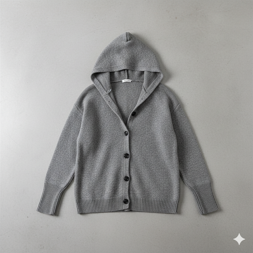 Lässiger Damen Strickjacke mit Knopfleiste | Herbst Winter