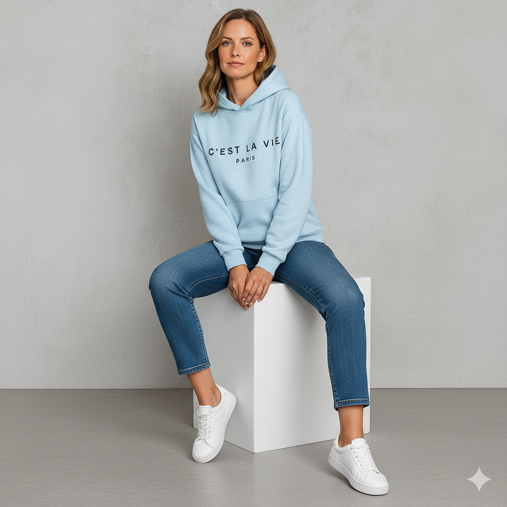 Damen Hoodie mit Print | Lässig & Bequem