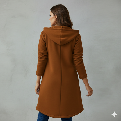 Damen Sweatjacke mit Kapuze & Reißverschluss | Herbst/Winter