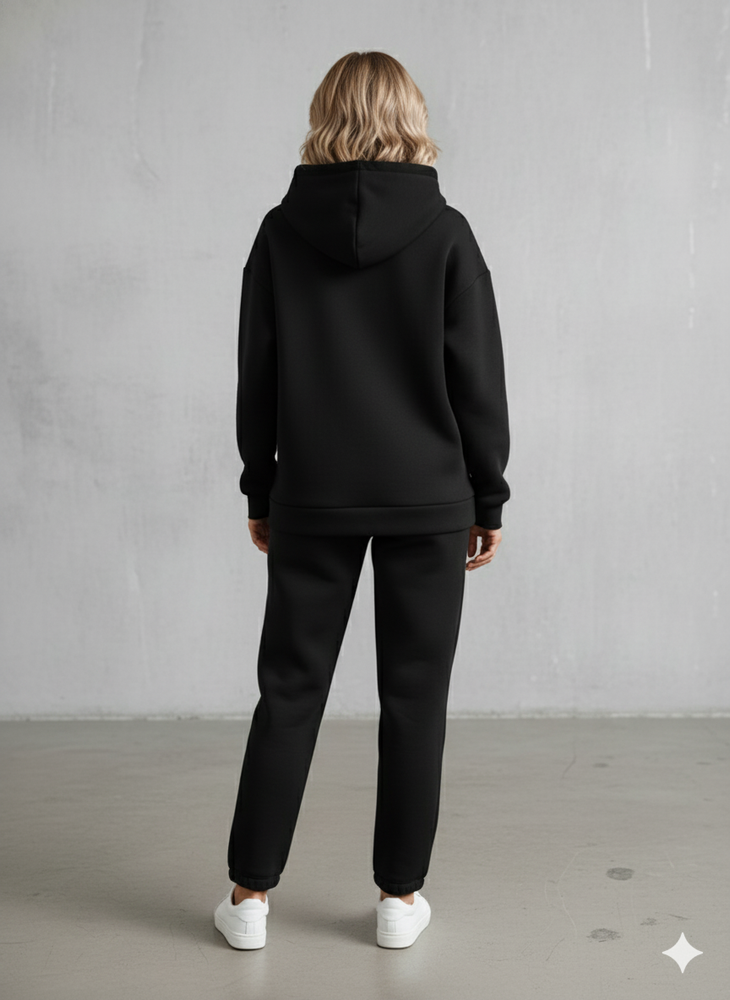 Warmer Damen Hoodie Zweiteiler | Bequem für Herbst & Winter