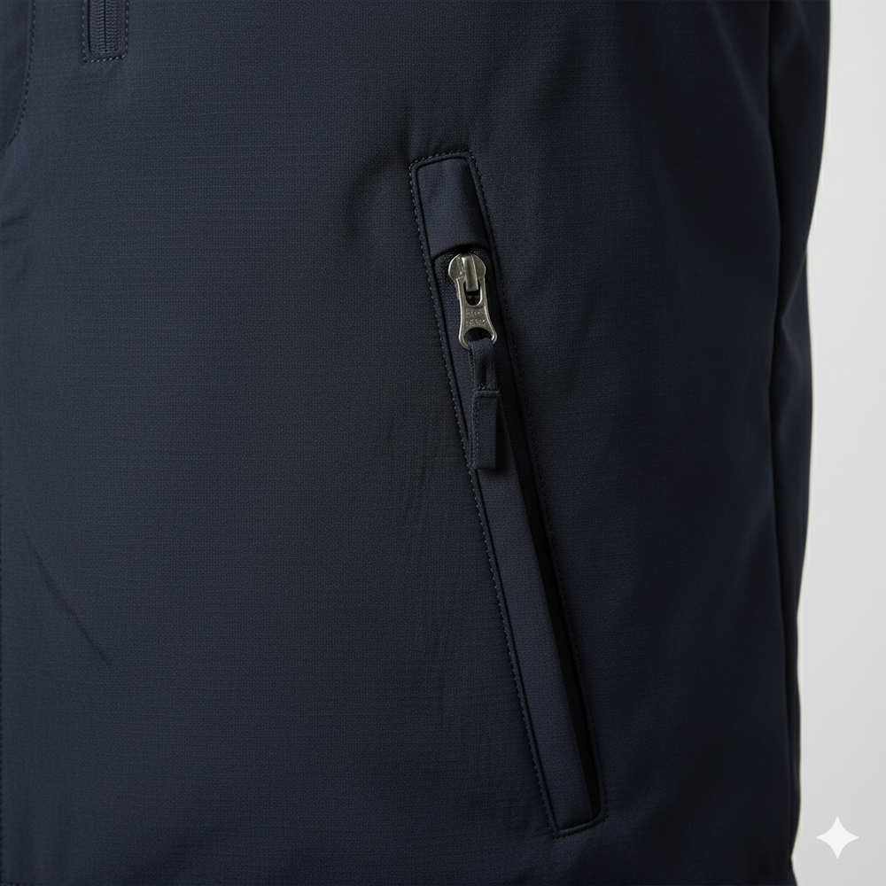 Herren Outdoor Weste mit Taschen | Leicht & Atmungsaktiv | Übergang