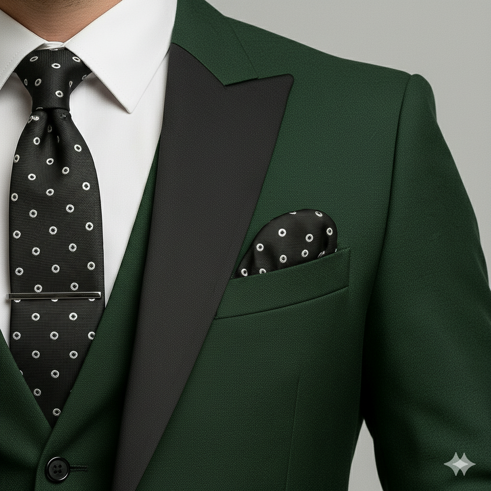 Herren 3-teiliger Anzug Slim Fit | Business Hochzeit Smoking