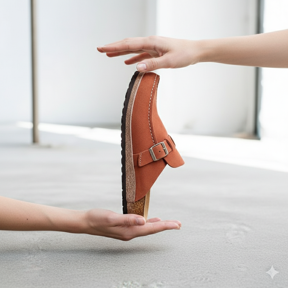 Bequeme Damen Clogs | Ergonomisches Fußbett & Rutschfeste Sohle