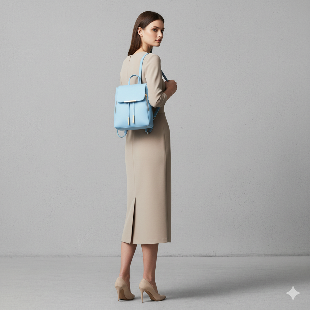 Damen Rucksack aus Kunstleder | Elegant & Praktisch