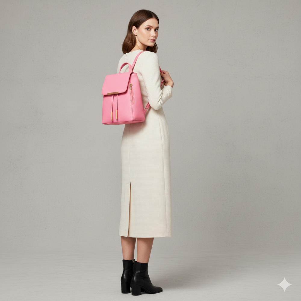 Damen Rucksack aus Kunstleder | Elegant & Praktisch