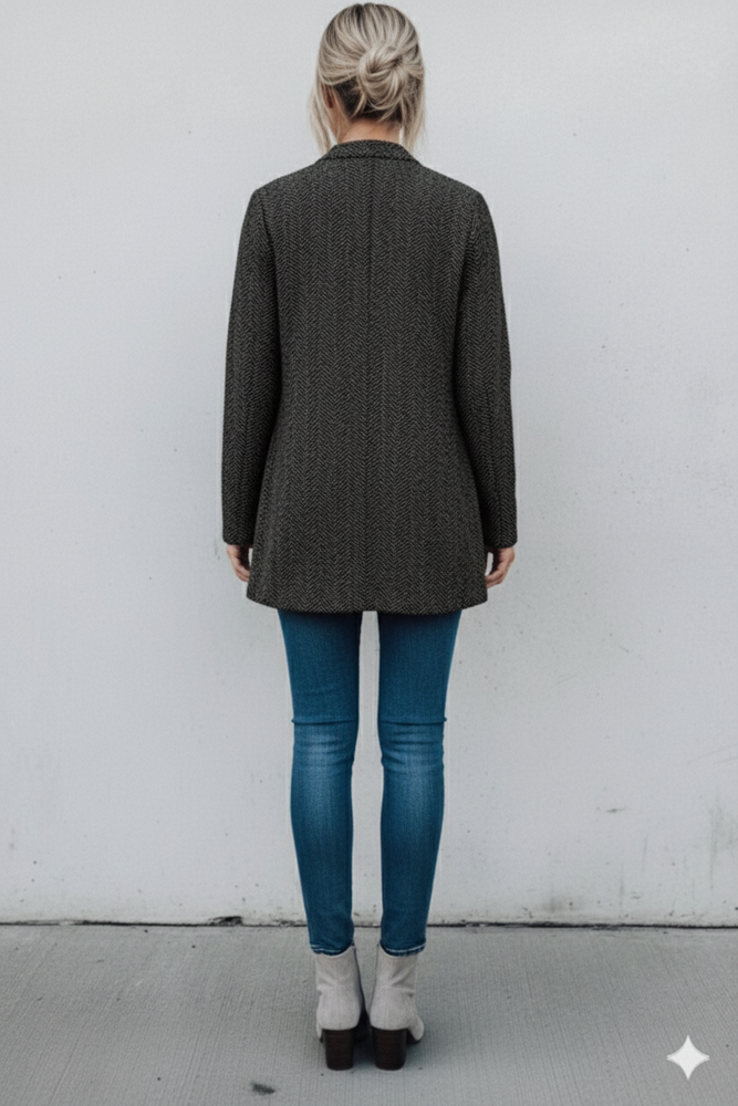 Damen Strickmantel mit offener Front | Modern & Bequem