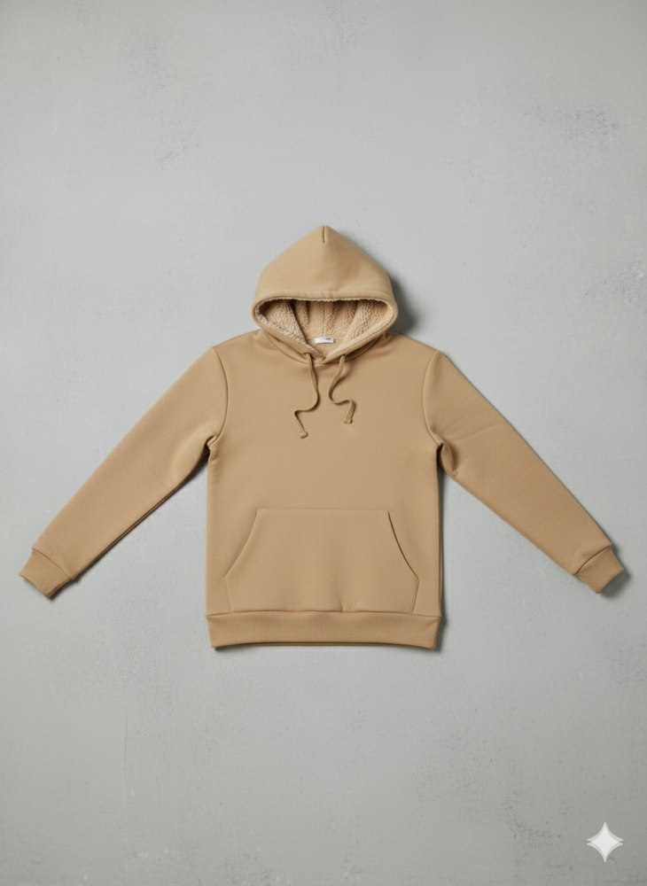 Kuscheliger Damen Hoodie mit Teddyfutter