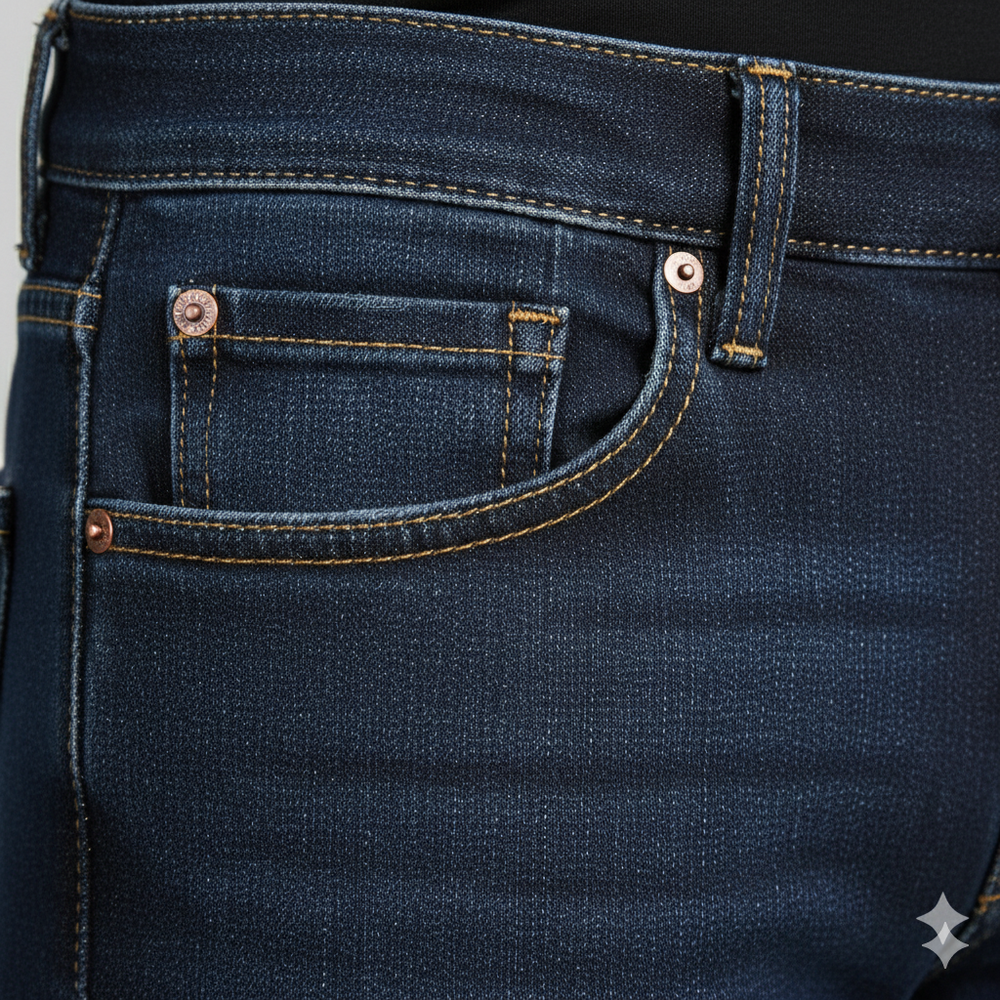 Herren Jeans Regular Fit | Bequem & Elastisch für Alltag & Business